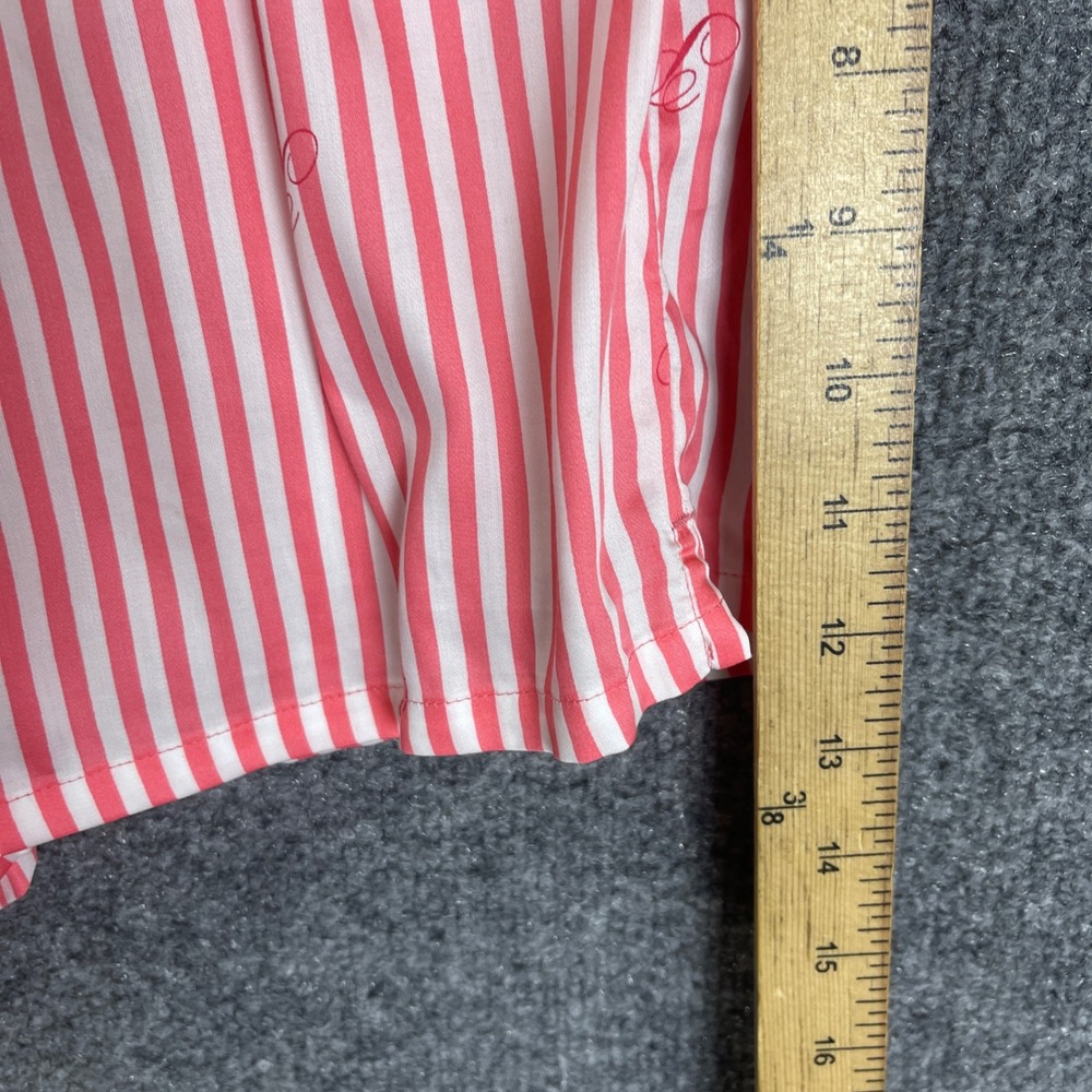 NEW Victoria's Secret PINK Pajama Shorts Womens Large Pink New Striped - Picture 5 of 10